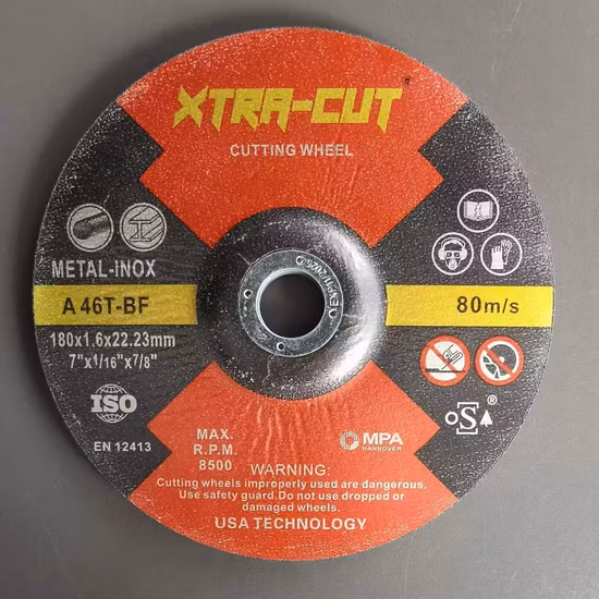 4.5'' Pegatec 금속 커팅 디스크 1mm 중국 커팅 휠